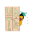 古代エジプトの日常。ちょっと疲れてます。（個別スタンプ：26）