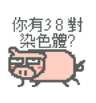 Pixel Man ＆ Dog（個別スタンプ：24）