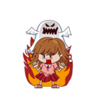 Little Ghost - everyday life（個別スタンプ：36）