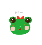 Cute Frog Prince GwahGwah（個別スタンプ：1）