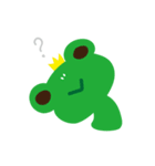 Cute Frog Prince GwahGwah（個別スタンプ：2）