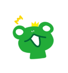 Cute Frog Prince GwahGwah（個別スタンプ：8）
