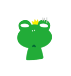 Cute Frog Prince GwahGwah（個別スタンプ：9）