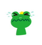 Cute Frog Prince GwahGwah（個別スタンプ：16）