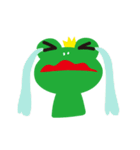Cute Frog Prince GwahGwah（個別スタンプ：17）