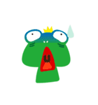 Cute Frog Prince GwahGwah（個別スタンプ：26）
