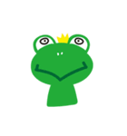 Cute Frog Prince GwahGwah（個別スタンプ：27）