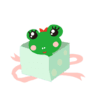Cute Frog Prince GwahGwah（個別スタンプ：28）