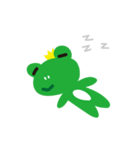 Cute Frog Prince GwahGwah（個別スタンプ：33）