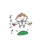 おとこのこ おんなのこスタンプ（個別スタンプ：12）