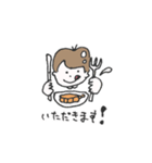 おとこのこ おんなのこスタンプ（個別スタンプ：21）