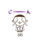 きり☆さん（紫）（個別スタンプ：2）