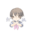 セーラー服中毒（個別スタンプ：2）
