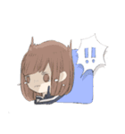 セーラー服中毒（個別スタンプ：6）