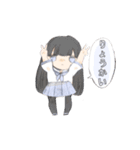 セーラー服中毒（個別スタンプ：19）