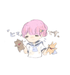 セーラー服中毒（個別スタンプ：21）