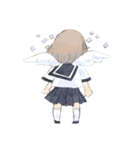 セーラー服中毒（個別スタンプ：35）