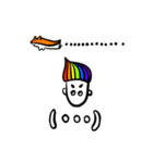 ThickBrowBoy helps you to tell the truth（個別スタンプ：11）