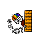 ThickBrowBoy helps you to tell the truth（個別スタンプ：25）