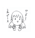 まゆぞうと彼女（個別スタンプ：18）