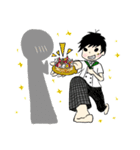 Pastry chef(happy)（個別スタンプ：34）