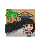 Aloha Lani Celebrates（個別スタンプ：7）