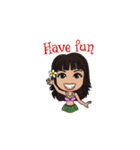 Aloha Lani Celebrates（個別スタンプ：35）