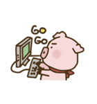 Pepin - The Lazy Pig（個別スタンプ：37）