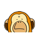 猿申。（個別スタンプ：25）