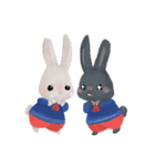 Bunnies Stories（個別スタンプ：21）