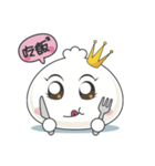 Princess buns（個別スタンプ：5）