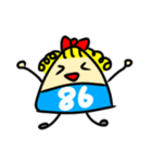 オニギリでぶ子（個別スタンプ：6）