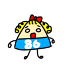 オニギリでぶ子（個別スタンプ：7）