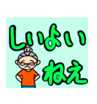 藤子おばあちゃんのデカ文字土佐弁編。（個別スタンプ：13）