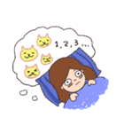 Alison and Meow 's simple daily（個別スタンプ：31）