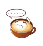 Sweet time Catppuccino（個別スタンプ：1）