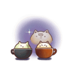 Sweet time Catppuccino（個別スタンプ：3）