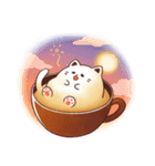 Sweet time Catppuccino（個別スタンプ：10）