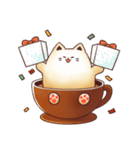 Sweet time Catppuccino（個別スタンプ：25）