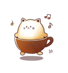 Sweet time Catppuccino（個別スタンプ：35）