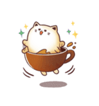 Sweet time Catppuccino（個別スタンプ：36）