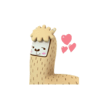 Alpaca is Alpanald（個別スタンプ：19）