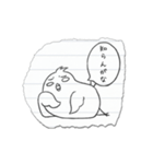 毒舌な落書きインコ（個別スタンプ：2）