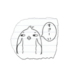 毒舌な落書きインコ（個別スタンプ：17）