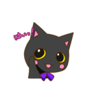 黒猫みぃ（個別スタンプ：11）