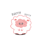 peace and happy sheep（個別スタンプ：34）