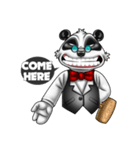 Introducing Boss Panda (Revised)（個別スタンプ：34）