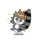 Howdy Raccoon（個別スタンプ：1）