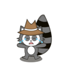 Howdy Raccoon（個別スタンプ：6）