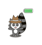 Howdy Raccoon（個別スタンプ：7）